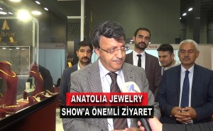 Anatolia Jewelry Show'a Önemli Ziyaret